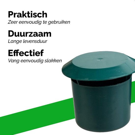 Luxan Stevige Kunststof Slakkenval