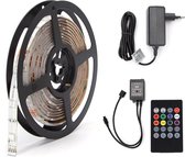LED Strip Set Muziek Sync - Aigi Stippi - 3 Meter - 5050-30 - RGB - Waterdicht IP65 - Afstandsbediening - 12V - BES LED
