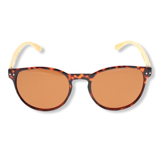 BEINGBAR Eyewear "Model 10" Sustainable Bamboo Sunglasses van BEINGBAR — afbeelding 2