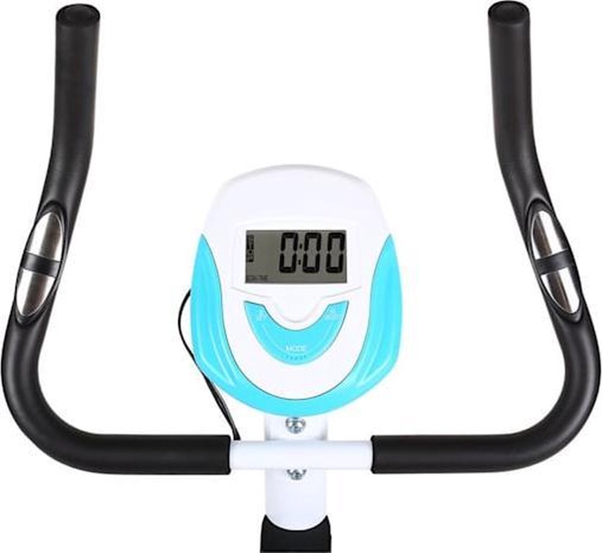 Afbeelding 3 van Klarfit Mobi FX 250 hometrainer - Fitness fiets met 8 standen - Inclusief ergometer en polsmeter - Trainingscomputer