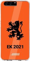 Huawei P10 Hoesje Transparant TPU Case - Nederlands Elftal - EK 2021 #ffffff