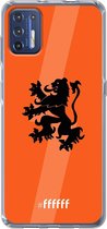 6F hoesje - geschikt voor Motorola Moto G9 Plus -  Transparant TPU Case - Nederlands Elftal #ffffff