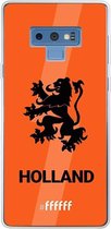 6F hoesje - geschikt voor Samsung Galaxy Note 9 -  Transparant TPU Case - Nederlands Elftal - Holland #ffffff