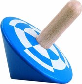 Detoa Draaitol Junior 5,5 Cm Hout Blauw