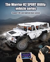 ETB BlocksÂ® Technic Hummer H2 575 stukjes - RC Auto - OEM Edition - Compatibel met grote merken