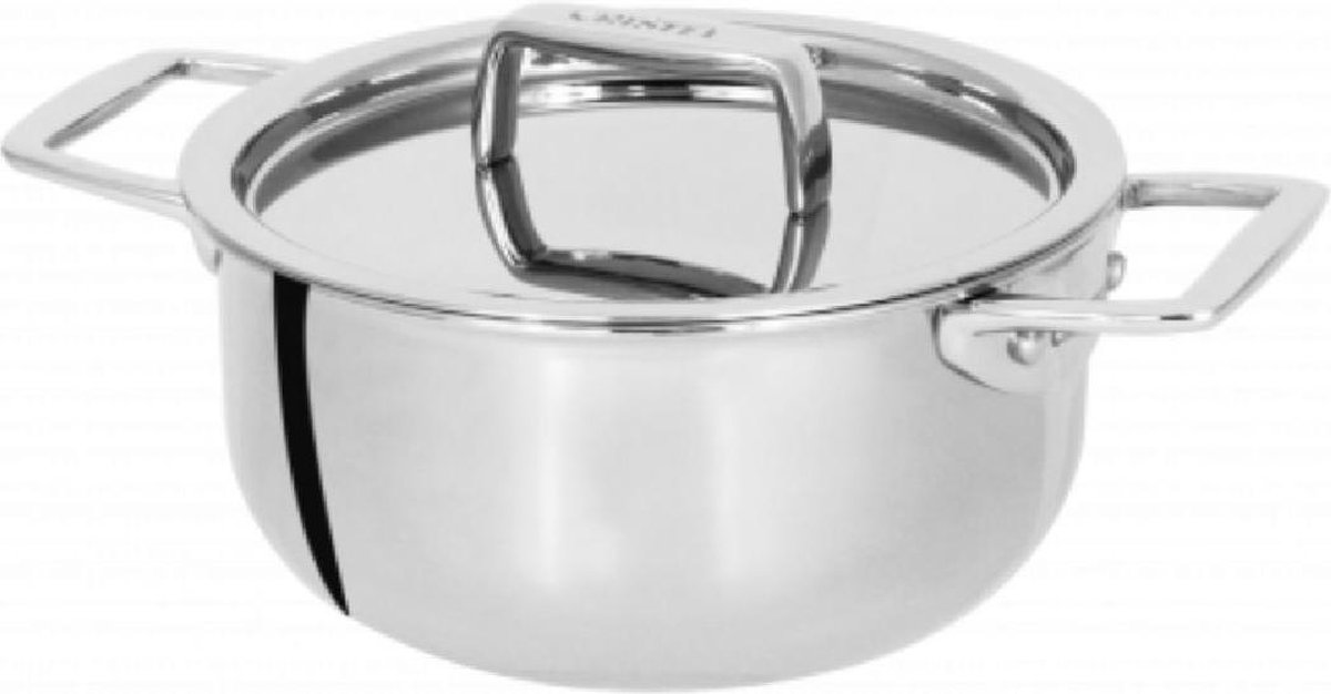 Cristel Castel’Pro steelpan + deksel F24CPF