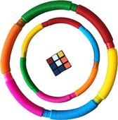 Wacky Tube - Fidget - Complete SET van 10 stuks  - Alle 6 Kleuren