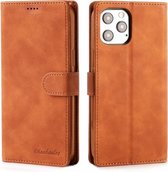 Voor Xiaomi Mi 11 Lite Diaobaolee Pure Verse Textuur Horizontale Flip Leren Case met Houder & Kaartsleuven & Portemonnee & Fotolijst (Geel)