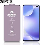 Voor Xiaomi Redmi K30 5G / 4G 25 STKS 9 H HD Grote Boog Hoge Alumina Volledig scherm Gehard glas Film