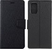 Voor Xiaomi Mi 10T 5G / 10T Pro 5G Zijde Textuur Horizontale Flip Leren Case met Houder & Kaartsleuven & Portemonnee & Fotolijst (Zwart)