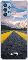 6F hoesje - geschikt voor Samsung Galaxy A32 4G -  Transparant TPU Case - Road Ahead #ffffff