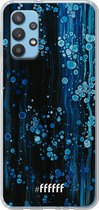 6F hoesje - geschikt voor Samsung Galaxy A32 4G -  Transparant TPU Case - Bubbling Blues #ffffff