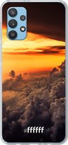 6F hoesje - geschikt voor Samsung Galaxy A32 4G -  Transparant TPU Case - Sea of Clouds #ffffff