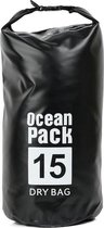 Nixnix Waterdichte Tas - Dry bag - 15L - Zwart - Ocean Pack - Dry Sack - Survival Outdoor Rugzak - Drybags - Boottas - Zeiltas
