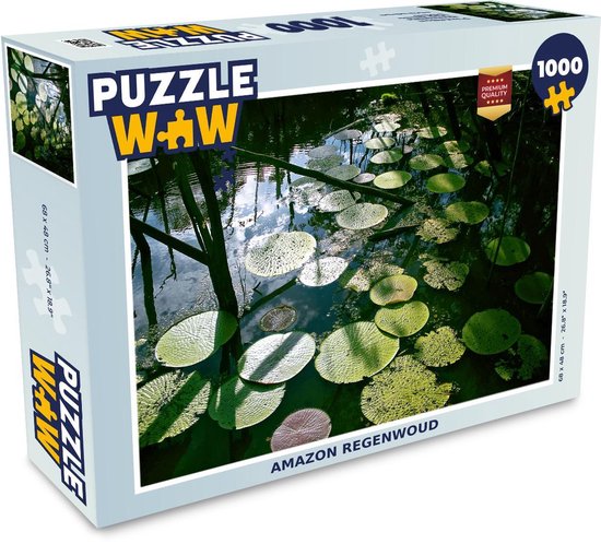 Puzzel Amazon regenwoud - Legpuzzel - Puzzel 1000 stukjes volwassenen |  bol.com