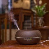 Nixnix - Aroma diffuser 550ml - Zwart - Breathing light - Luchtbevochtiger - Aromatherapie - Humidifier