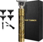 Baardtrimmer Mannen - Trimmer Baard  - Draadloos - Goud