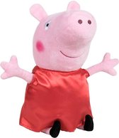 Play By Play Knuffel Happy Peppa Pig Junior 20 Cm Polyester Rood