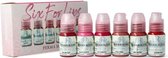 Perma Blend Sweet Lips Kit | Made in USA | Tattoo Inkt | Premium Permanent Makeup Cosmetic Pigments