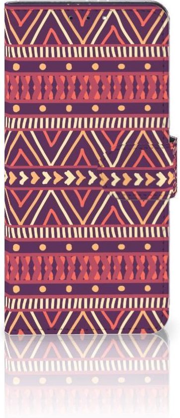 Étui pour téléphone portable OPPO Find X3 Neo 5G Bookcase Aztec Violet