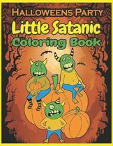 Little Satanic Coloring Book halloween Party