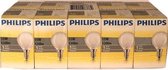 Philips Gloeilamp kogel mat E14 15W 2700K 230V - Extra warm wit - 10 stuks