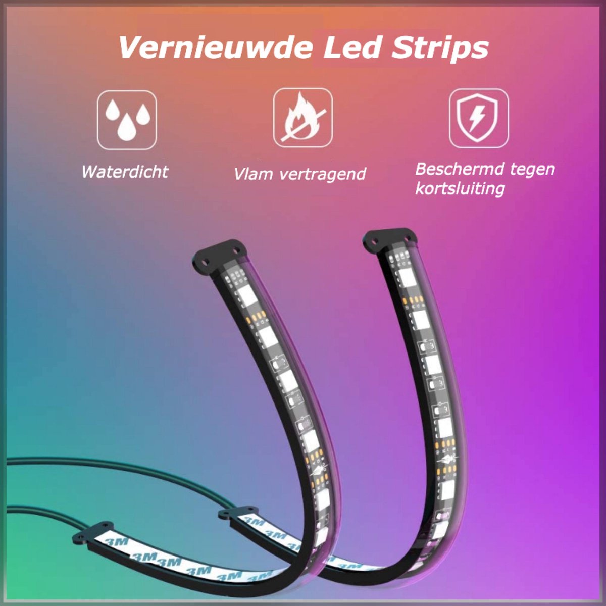 Britewave® voiture Intérieur Led - voiture d' Siècle des Lumières - LED  Light Strip