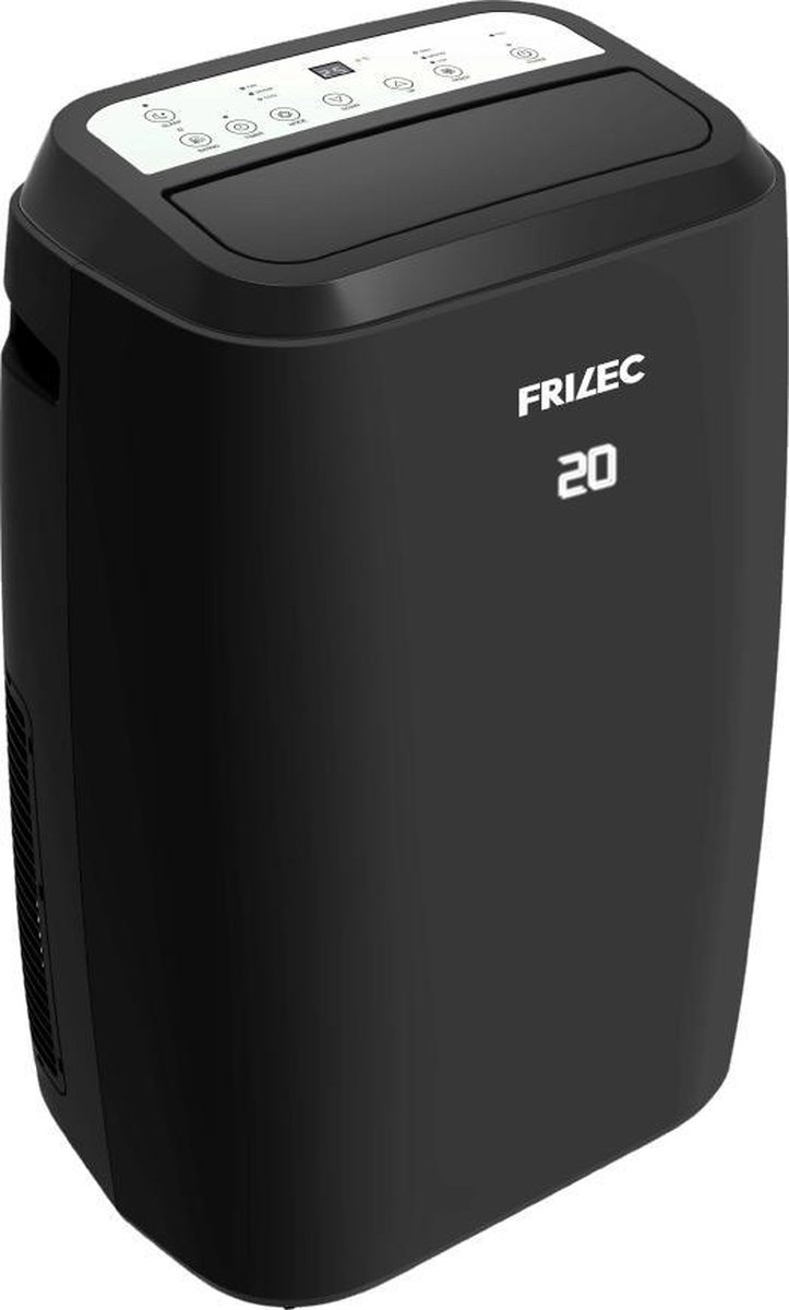 Frilec CM90950BLACK - Airco - Met Afstandsbediening - Instelbare Timer - Ook Ontvochtigen - Mobiel - Zwart