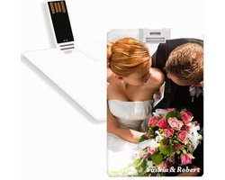 Creditcard bankpas 64GB usb stick met eigen foto naam of logo bedrukken