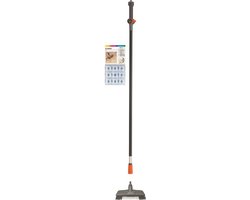 Gardena vloerschrobber set met waterdoorvoer, steel en universeel reinigingsmiddel voor harde oppervlakken