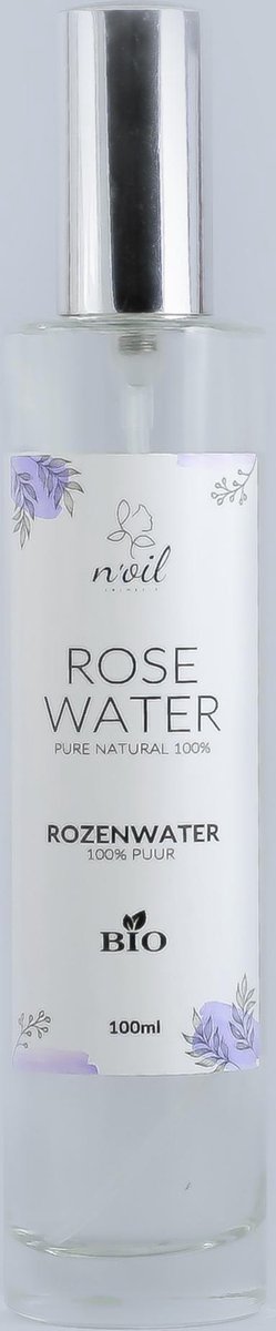 Rose Water-BIO 100%-n'oil-100ml-huidverzorging