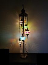 Oosterse Staande Lamp - Mozaïek Vloerlamp- Gratis Verzending