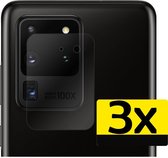 Samsung S20 Ultra Camera Screenprotector Tempered Glass - Samsung Galaxy S20 Ultra Camera Screenprotector - 3 stuks