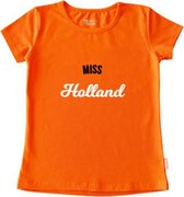 EK oranje shirt |Dames | Miss Holland