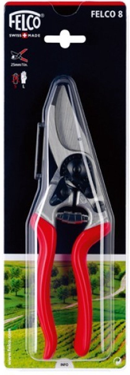Felco 8 Sécateur - Pour grandes mains - Diamètre de coupe max. 25 mm