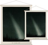 The Zodiacal Light, Étienne Léopold Trouvelot - Foto op Textielposter - 45 x 60 cm