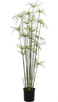 Kunst grasplant Cyperus 150 cm groen