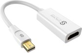 thunderbolt naar hdmi - ZINAPS Mini DisplayPort-HDMI-adapter 20 cm - Thunderbolt-naar-HDMI-adapter 4K voor Macbook Air / Pro, Mac Mini / Pro, iMac, Microsoft Surface Pro, Lenovo Thinkpad, Mon