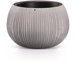 Prosperplast /Beton Bowl / Bloempot met inzet - Grijze kleur