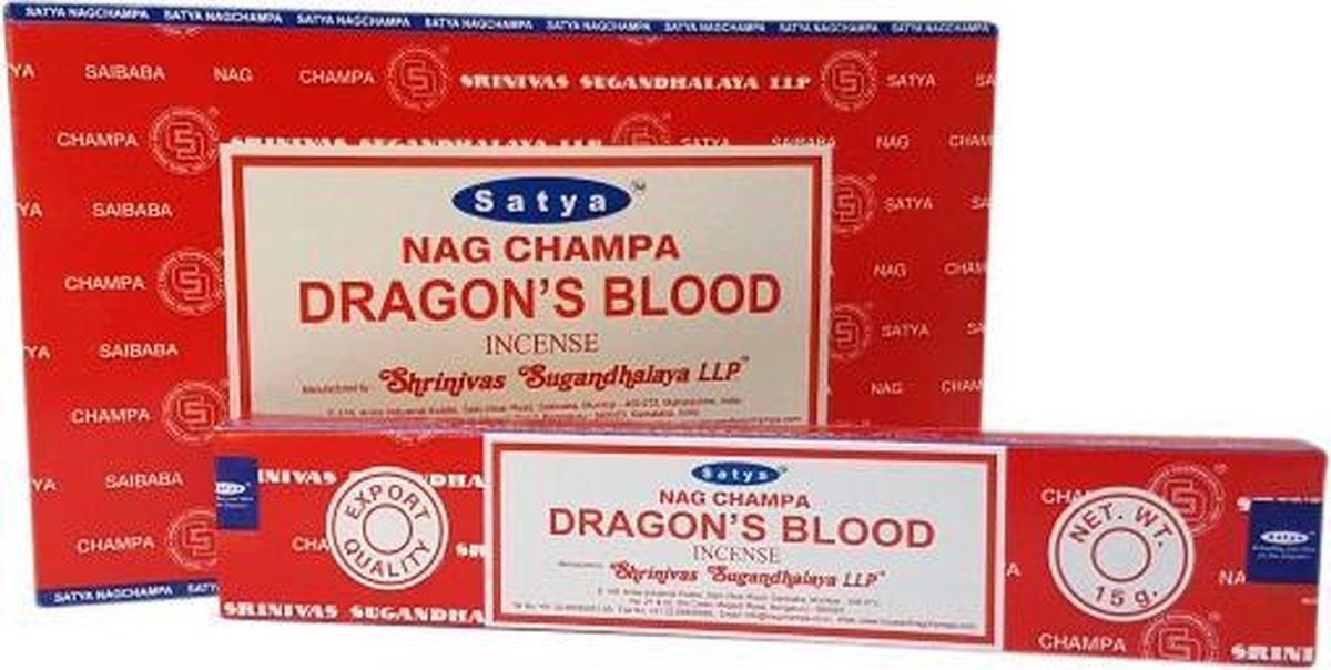 Encens Satya Dragon's Blood - 15 g - (12pcs) - S