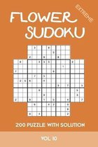 Flower Sudoku extreme 200 Puzzle with solution Vol 10