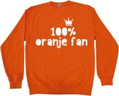 EK oranje sweater | Volwassen | 100% oranje fan