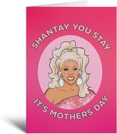 Kaart - Ru Paul Mothers Day - Mama - Cadeautje - Geschenk - Moederdag - Mama