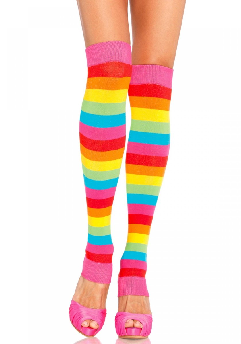 Rainbow Leg Warmers