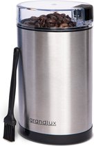 Grandlux Elektrische Koffiemolen - Koffiemaler voor Koffiebonen - Bonenmaler - Coffee Grinder - RVS