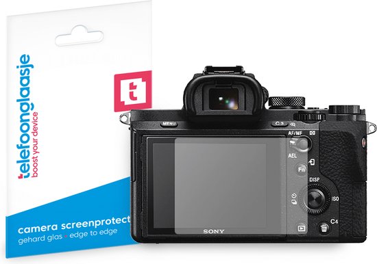 Foto: Telefoonglaasje screenprotector sony alpha a7 ii case friendly gehard glas screenprotectors geschikt voor sony alpha a7 ii beschermglas