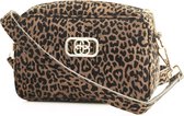 Damestas  / Schoudertas / Crossbodytas / Toilettas  Veganleer Leopard Print