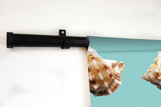 Tapisserie - Tapisserie - Coquillages - Motifs - Vert - 90x60 cm - Tapisserie