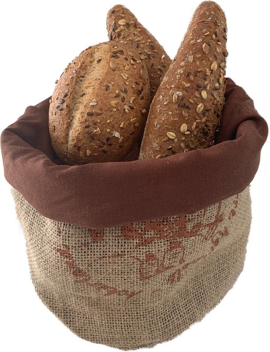Sac Elicious Boerenland en jute et coton bio, zéro déchet