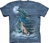 T-shirt Dragon Wolf Moon XXL